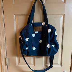 Blue Abercrombie Duffle Bag